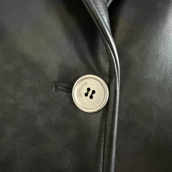 APPARIS Lauren Vegan Leather Overcoat - Picture 5 of 8